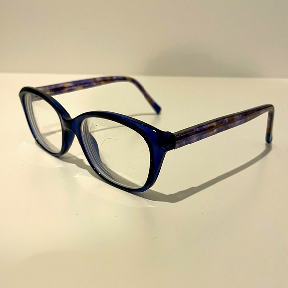 enhance Accessories - Enhance Eyeglasses - Frames Only - Enhance 4051 Dark Cobalt 51 / 17 / 140